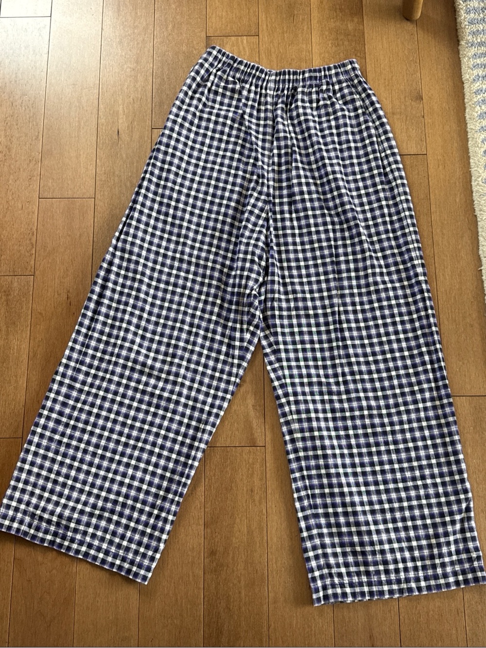 Balenciaga Plaid “Pajama” Style Pants – Size 40